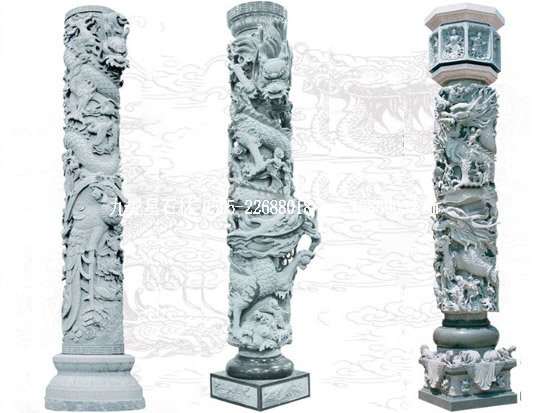 石雕龍柱雕刻廠講解龍柱的藝術(shù)價(jià)值